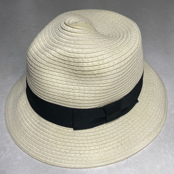 New Aritzia Azure Skies Sun straw Hat size S/M with tags white ⭐️⭐️⭐️⭐️ - Picture 4 of 14